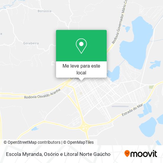 Escola Myranda mapa