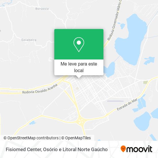Fisiomed Center mapa