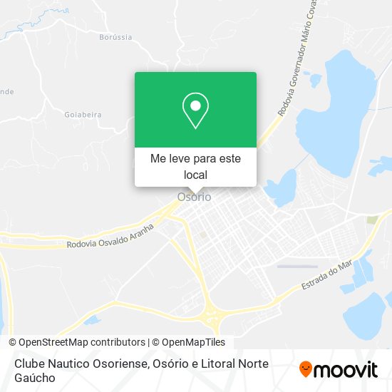 Clube Nautico Osoriense mapa