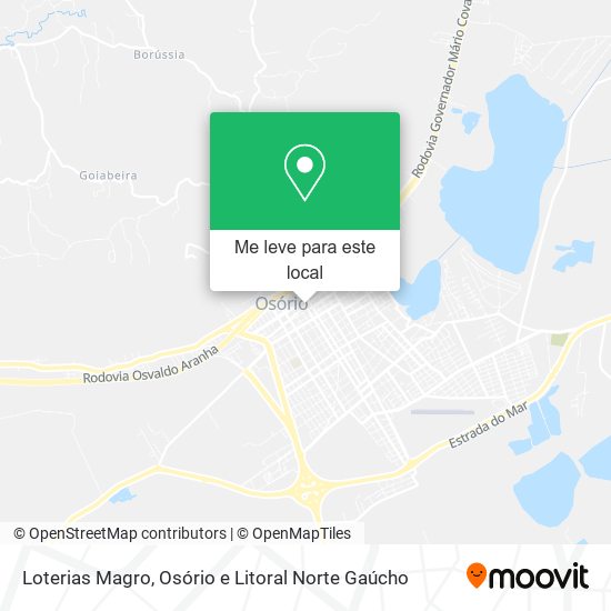 Loterias Magro mapa