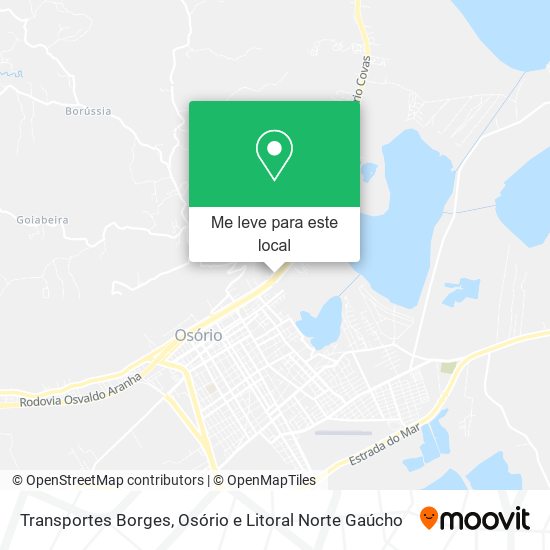 Transportes Borges mapa