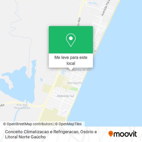 Conceito Climatizacao e Refrigeracao mapa