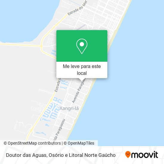 Doutor das Aguas mapa