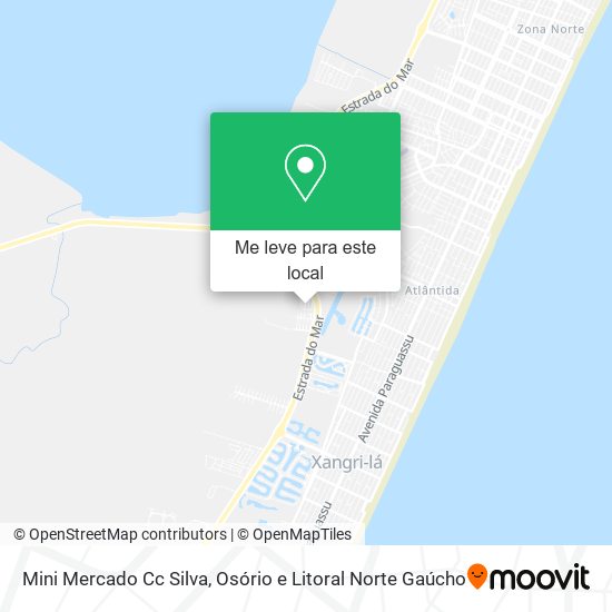 Mini Mercado Cc Silva mapa