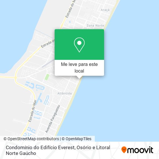 Condomínio do Edifício Everest mapa