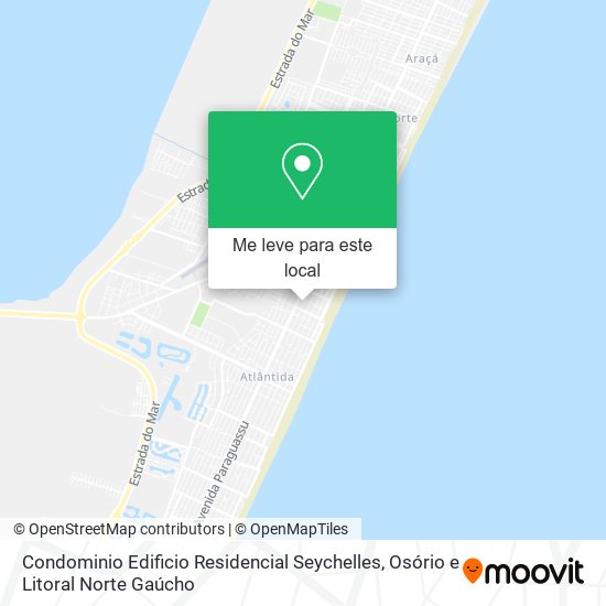 Condominio Edificio Residencial Seychelles mapa
