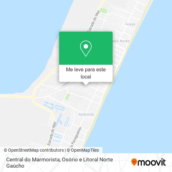 Central do Marmorista mapa
