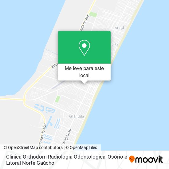 Clinica Orthodom Radiologia Odontológica mapa