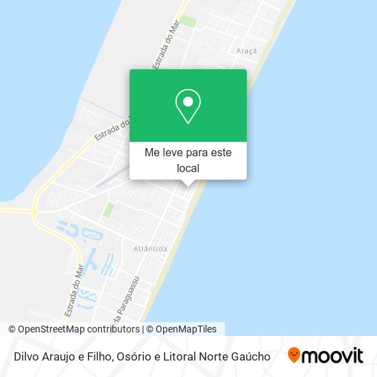 Dilvo Araujo e Filho mapa