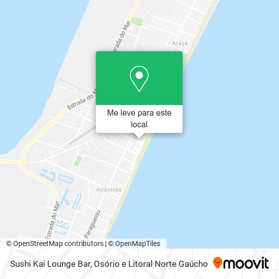 Sushi Kai Lounge Bar mapa