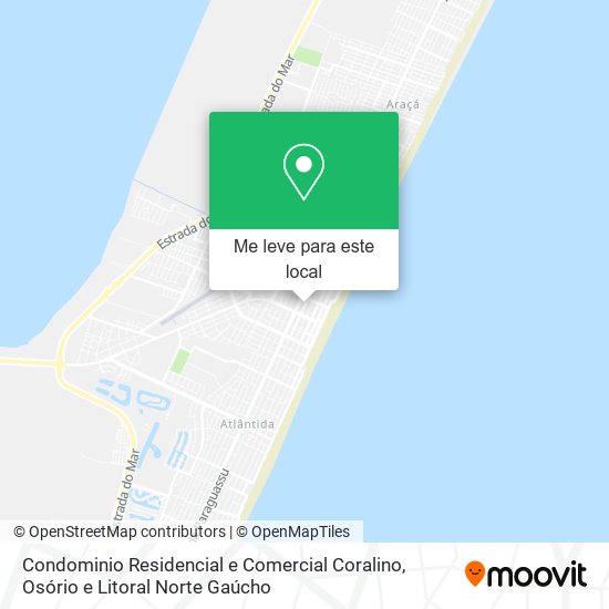 Condominio Residencial e Comercial Coralino mapa