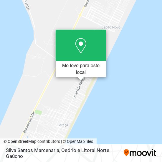 Silva Santos Marcenaria mapa