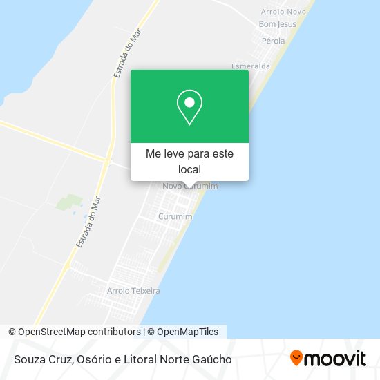 Souza Cruz mapa