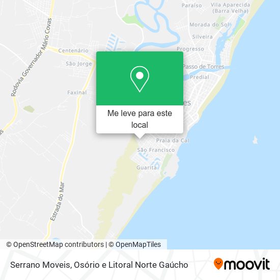 Serrano Moveis mapa