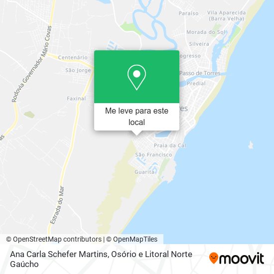 Ana Carla Schefer Martins mapa