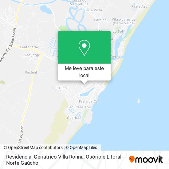 Residencial Geriatrico Villa Ronna mapa