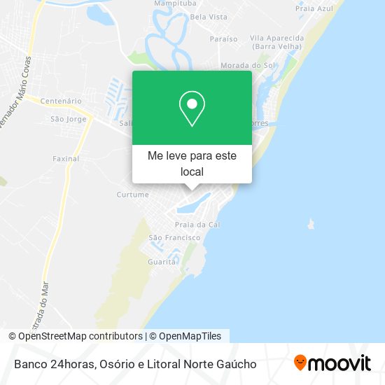 Banco 24horas mapa