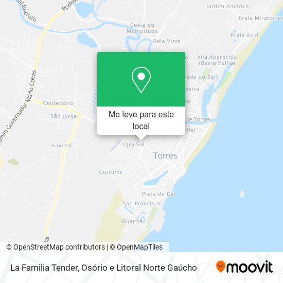 La Familia Tender mapa