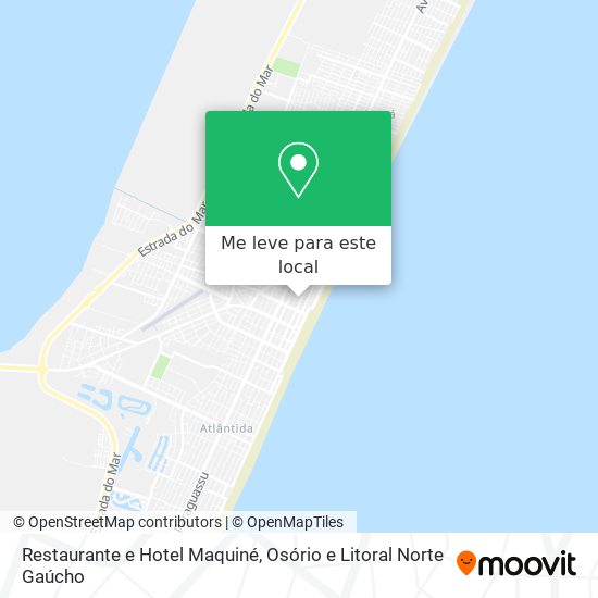Restaurante e Hotel Maquiné mapa