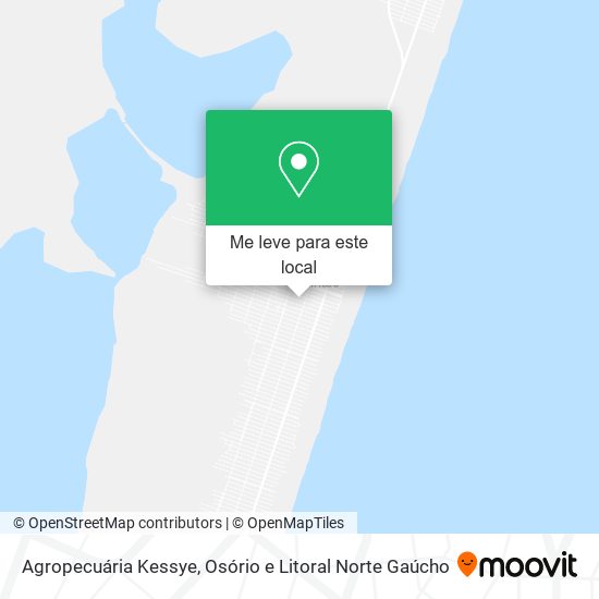 Agropecuária Kessye mapa