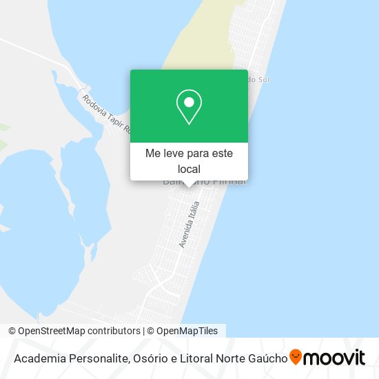 Academia Personalite mapa