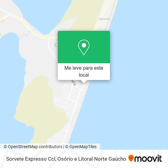 Sorvete Expresso Ccl mapa