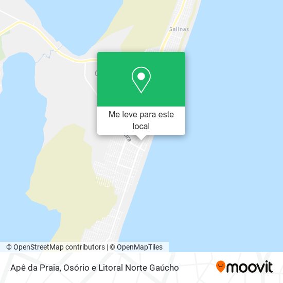 Apê da Praia mapa