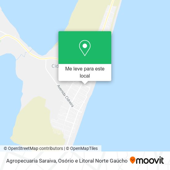 Agropecuaria Saraiva mapa
