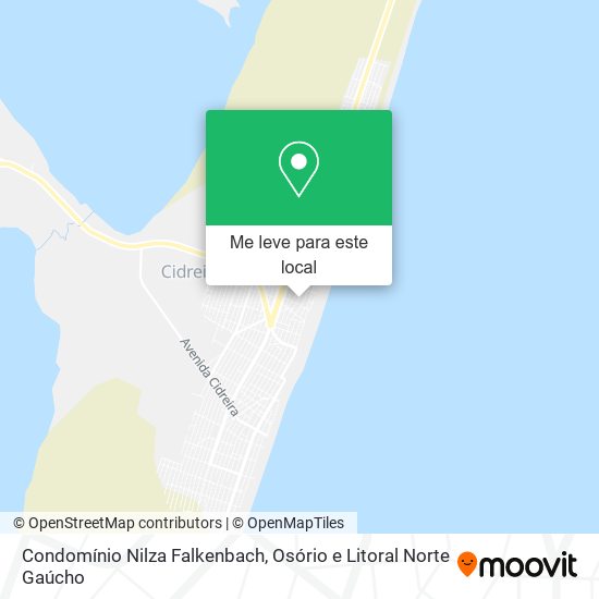 Condomínio Nilza Falkenbach mapa