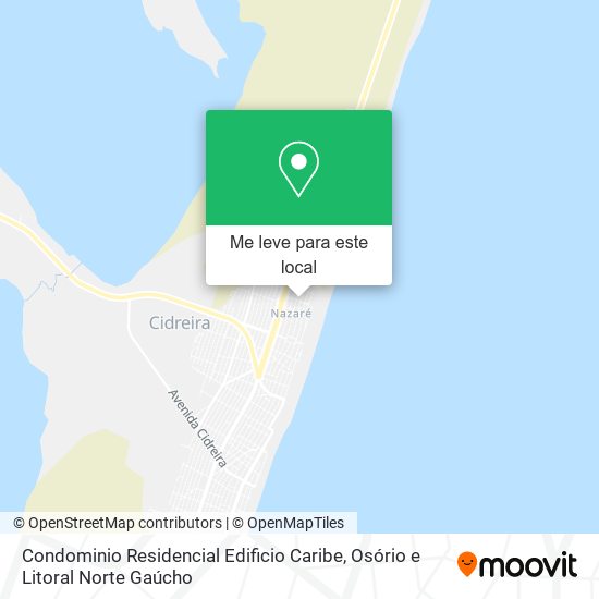 Condominio Residencial Edificio Caribe mapa