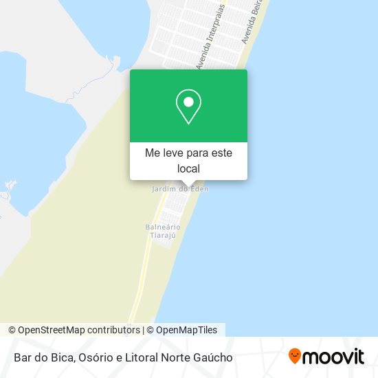 Bar do Bica mapa