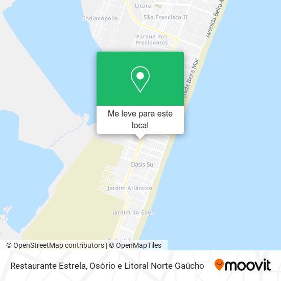 Restaurante Estrela mapa
