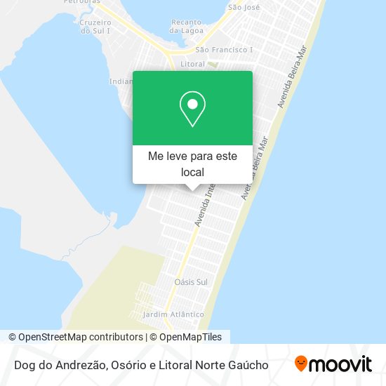 Dog do Andrezão mapa