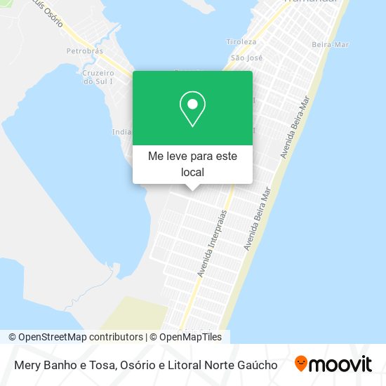 Mery Banho e Tosa mapa