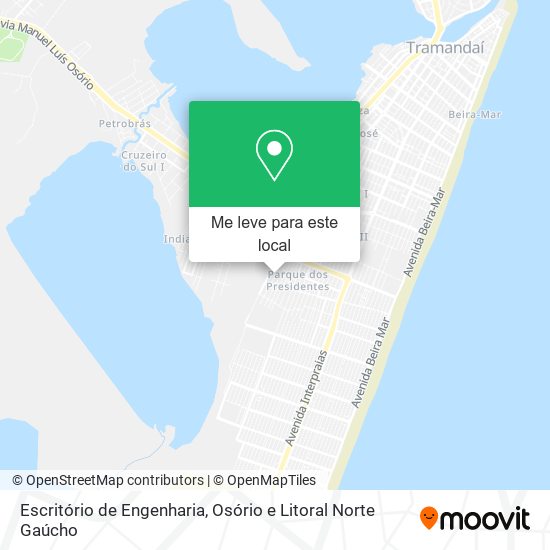 Escritório de Engenharia mapa