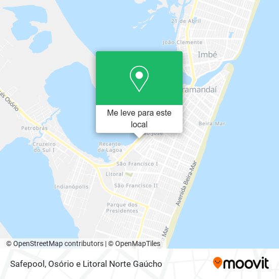 Safepool mapa