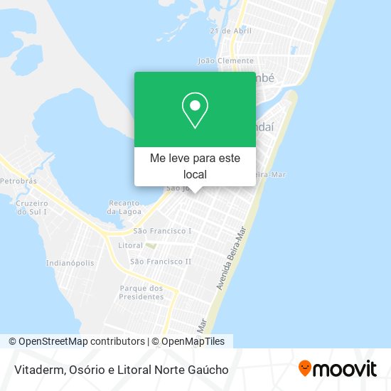 Vitaderm mapa