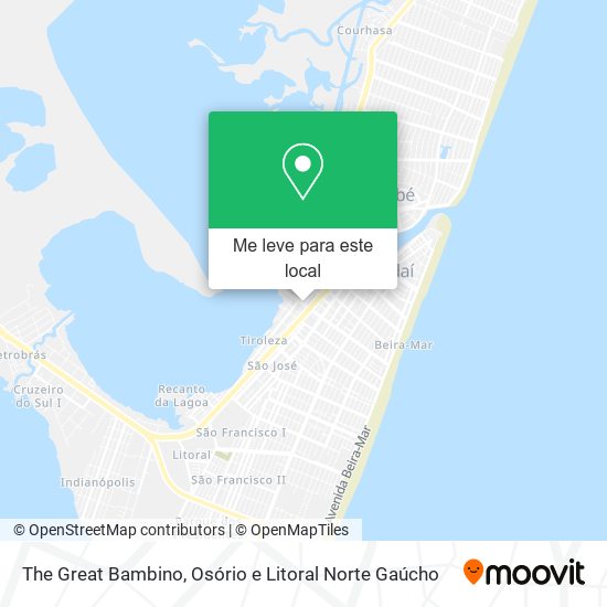 The Great Bambino mapa