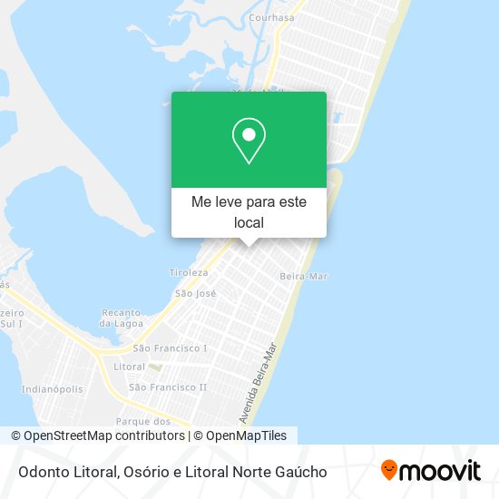 Odonto Litoral mapa