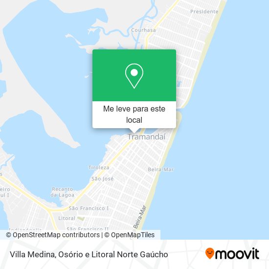 Villa Medina mapa