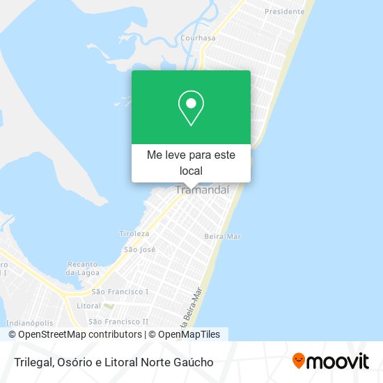 Trilegal mapa