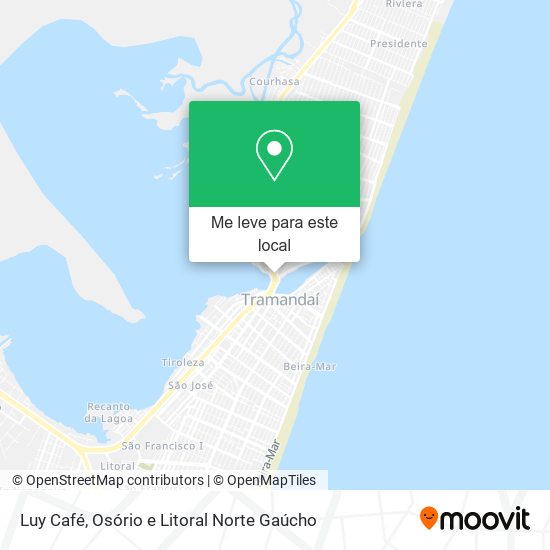Luy Café mapa
