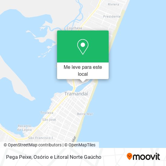 Pega Peixe mapa