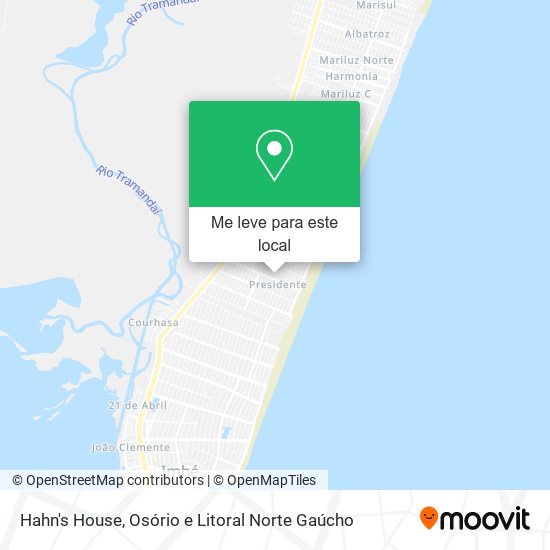 Hahn's House mapa