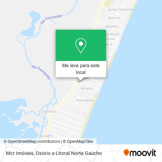 Mcr Imóveis mapa