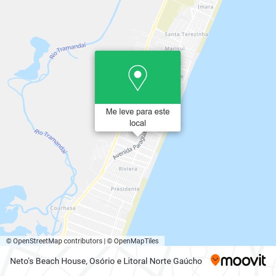 Neto's Beach House mapa