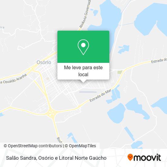 Salão Sandra mapa