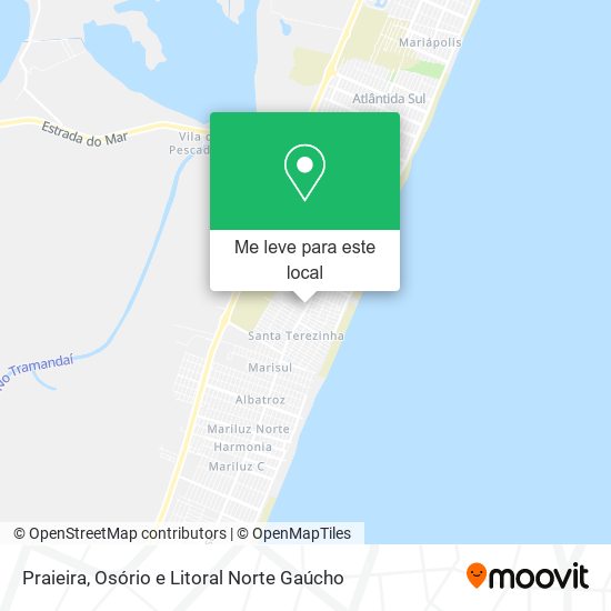 Praieira mapa