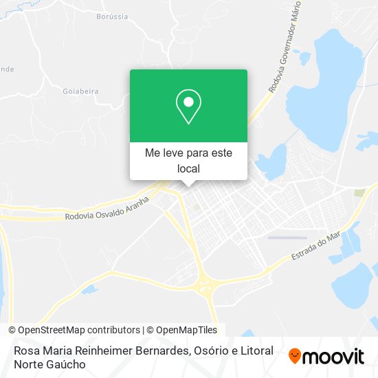 Rosa Maria Reinheimer Bernardes mapa