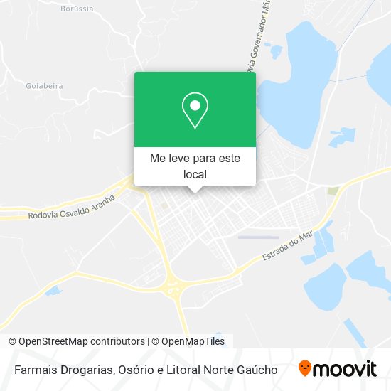Farmais Drogarias mapa